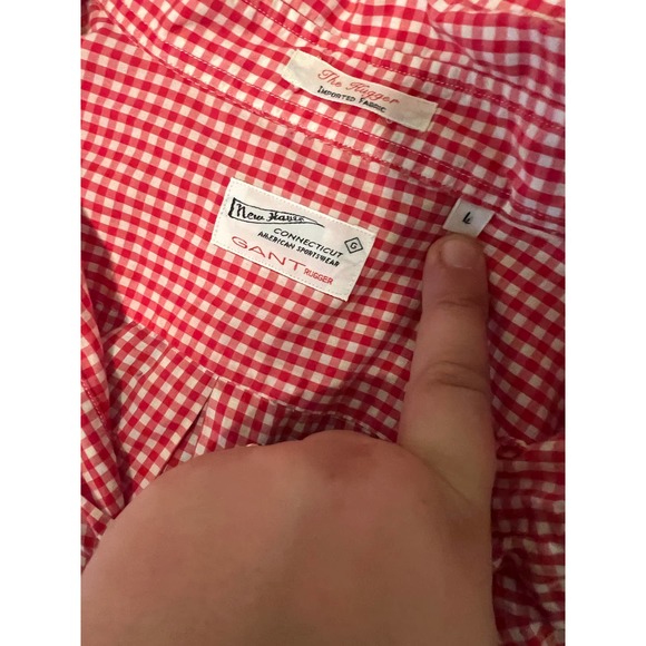 Vintage GANT Rugger Shirt Large - Picture 3 of 6